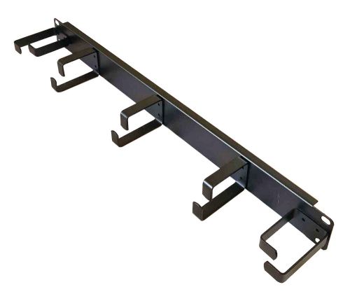 1U 5 Ring Heavy Duty Cable Tidy Horizontal Vertical Cable Management ...