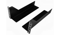 2u Short Shelf / Rear 19 inch Rack Mount Support Kit 250mm Deep