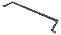 Horizontal Cable Management Lacing Tie Bar Slotted 100mm Depth