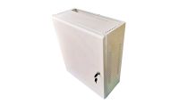 4U 19 Low Profile Vertical Wall Mount Network Cabinet 600 Style-White