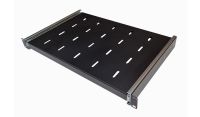 1U 19 inch 300mm Deep Rack Mount Universal Sliding Shelf