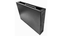 1u Desktop/Wall Mount - 350mm Deep-Flat Pack Cabinet  - Black
