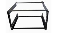 6U 19 inch Open Wall Mount Frame Network/Data Rack 450mm Deep