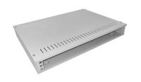 1U 19 inch Vertical Wall Mount Network Enclosure-Cabinet, Grey