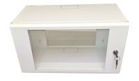 6U 19 Data Rack / Patching Network Cabinet 270mm Deep White