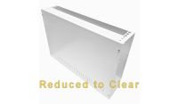 2U 19 inch Vertical Wall Mount Network Enclosure-Cabinet, White