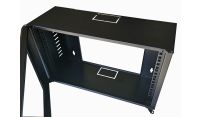 6U 19 Data Rack / Patching Network Cabinet 220mm Deep Black