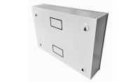 2U 19 inch Vertical Wall Mount Network Enclosure-Cabinet, Grey