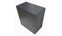 6U 19" Low Profile Adjustable Vertical Mount - Wall Mount Network / Server  Cabinet 600mm Deep