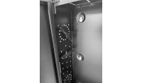 3U 19 Low Profile Vertical Wall Mount Network Cabinet 500 Style