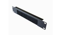 1U 10 inch Open Brush Strip Panel Mini