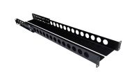 1U 19 inch Universal Server Rack Rails Adjustable Depth 750mm to 900mm Fitting