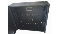 3U 19" Adjustable Low Profile Vertical Mount - Wall Mount Network / Server Cabinet - 500mm Deep