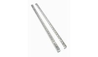 8u Adjustable 19 Rails for the 2u and 4u 600 Style Low Profile Cabinets