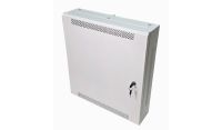 2U 19" Adjustable Low Profile Vertical Mount - Wall Mount Network / Server Cabinet 500mm Deep - Grey