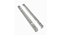 5u Adjustable 19 Rails for the 2u and 4u 400 Style Low Profile Cabinets