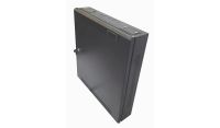 1U 19" Low Profile Vertical Mount - Wall Mount Network / Server Cabinet 600mm Deep - White