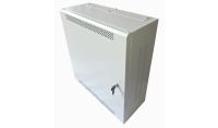 4U 19" Adjustable Low Profile Vertical Mount - Wall Mount Network / Server Cabinet - 600mm Deep - Grey