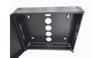 2U 19 Low Profile Vertical Wall Mount Network Cabinet 400 Style