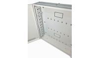 2U 19" Adjustable Low Profile Vertical Mount - Wall Mount Network / Server Cabinet 600 Style - Grey