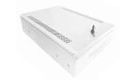 2U 19" Low Profile Vertical Mount - Wall Mount Network / Server Cabinet 400 Style - White