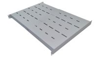 1U 19 inch Heavy Duty Adjustable Rack Mount Shelf(2 part) 350mm 550mm Light Grey