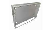 1U 19 inch Vertical Wall Mount Network Enclosure-Cabinet, Grey