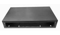 1u Desktop/Wall Mount - 450mm Deep-Flat Pack Cabinet  - Black