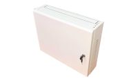 2U 19 Low Profile Vertical Wall Mount Network Cabinet 400 Style-White