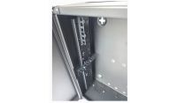 3U 19" Low Profile Vertical Mount - Wall Mount Network / Server Cabinet - 400mm Deep