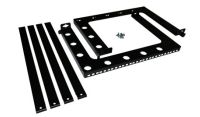 6U 19 inch Open Wall Mount Frame Network/Data Rack 450mm Deep