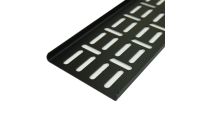 15U Vertical Cable Management Tray 100mm wide Black