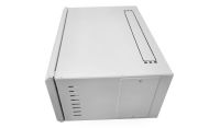 4U 19 Data Rack / Network Cabinet Fixed Front and Adjustable Rear 19 inch Rails 390mm Deep Grey