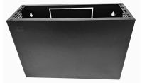 3u Desktop/Wall Mount - 450mm Deep-Flat Pack Cabinet  - Black