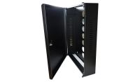 2U 19 Low Profile Vertical Wall Mount Network Cabinet 600 Style