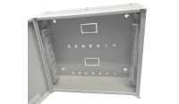 3U 19" Adjustable Low Profile Vertical Mount - Wall Mount Network / Server Cabinet - 500mm Deep  - Grey
