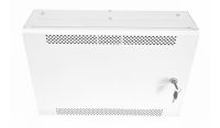 2U 19" Low Profile Vertical Mount - Wall Mount Network / Server Cabinet 400 Style - White