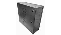 3U 19 Low Profile Vertical Wall Mount Network Cabinet 500 Style