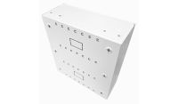 4U 19" Adjustable Low Profile Vertical Mount - Wall Mount Network / Server Cabinet - 600mm Deep - White