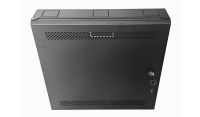 1U 19 Low Profile Vertical Wall Mount Network Cabinet 500 Style