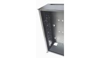 4U 19" Low Profile Vertical Mount - Wall Mount Network / Server Cabinet - 600mm Deep