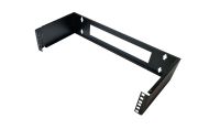 2U Hinged Wall Mount Frame Patch Panel Bracket 220mm Deep