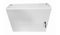 2U 19" Low Profile Vertical Mount - Wall Mount Network / Server Cabinet 400mm Deep  - Grey