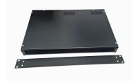 1U Rack Mount Project Box Empty Chassis Enclosure 300mm Deep-Aluminum Front Face