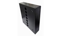 2U 19 Low Profile Vertical Wall Mount Network Cabinet 600 Style