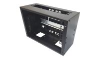 SOHO Universal 2u 10 inch Mounting or DIN Mounting Universal 200 Style Cab - Black