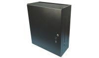 4U 19 Low Profile Vertical Wall Mount Network Cabinet 600 Style