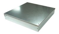 Adaptable Metal Project Box 300 x 300 x 75 Hinged Plain