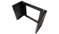 8U Hinged Wall Mount Frame Patch Panel Bracket 220mm Deep