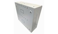 3U 19" Adjustable Low Profile Vertical Mount - Wall Mount Network / Server Cabinet - 500mm Deep  - Grey